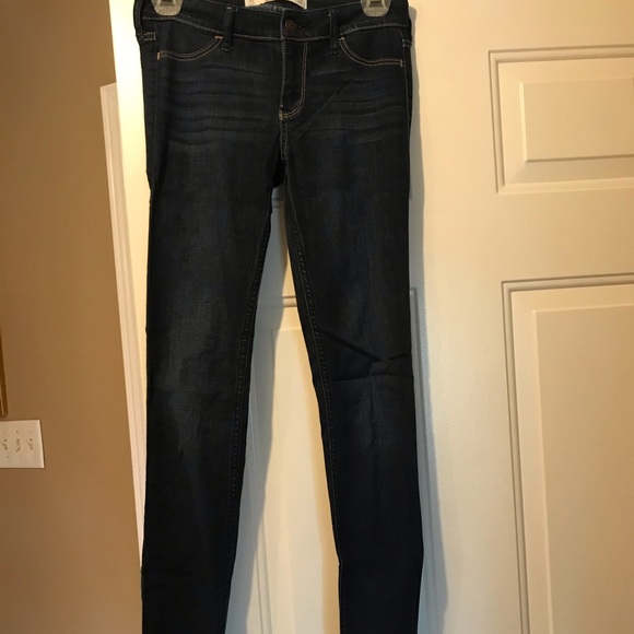 Hollister - Dark Wash Jean Leggings - 1L - Picture 1 of 2